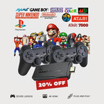 CONSOLA DE VIDEO JUEGOS PORTATIL GAME STICK 2025 4K